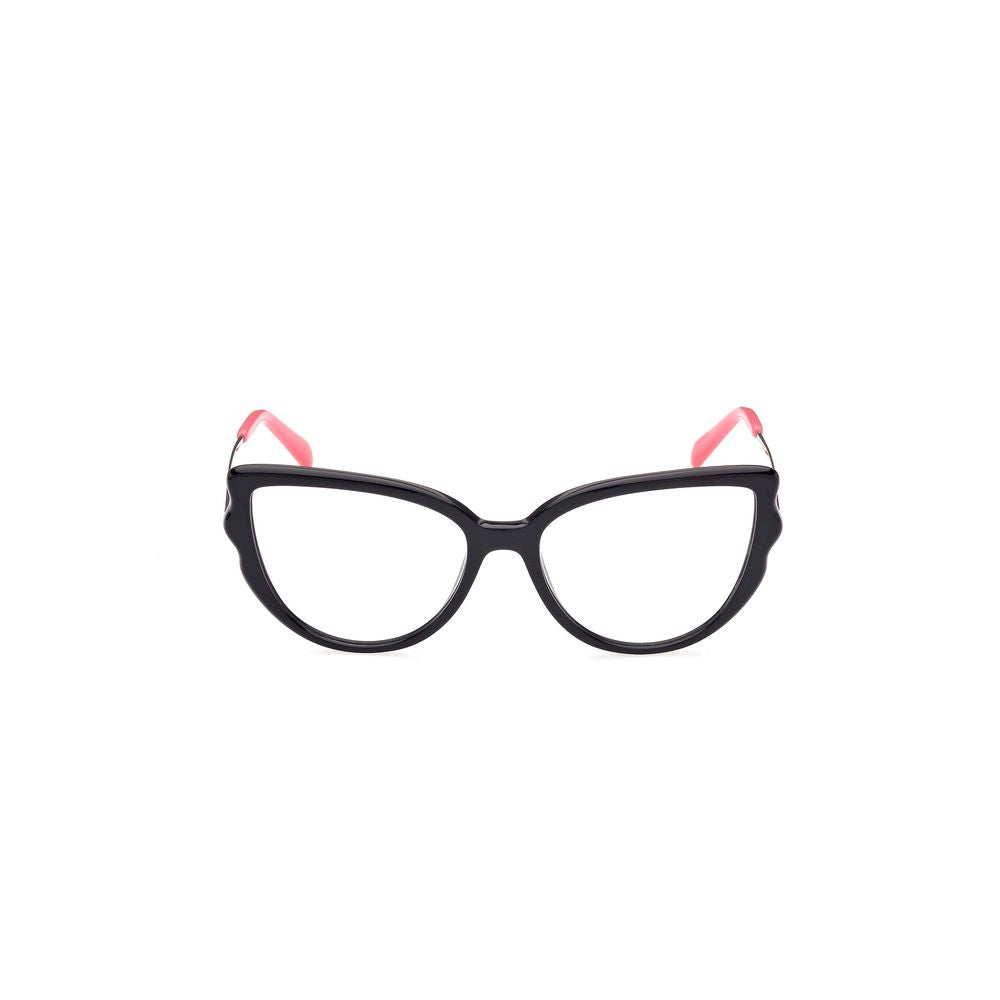 Emilio Pucci Schwarze Acetat-Brille (Gestell)