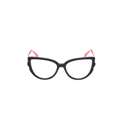Emilio Pucci Schwarze Acetat-Brille (Gestell)