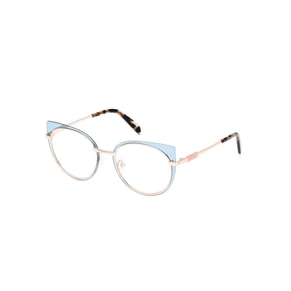 Emilio Pucci Blaue Metallrahmen