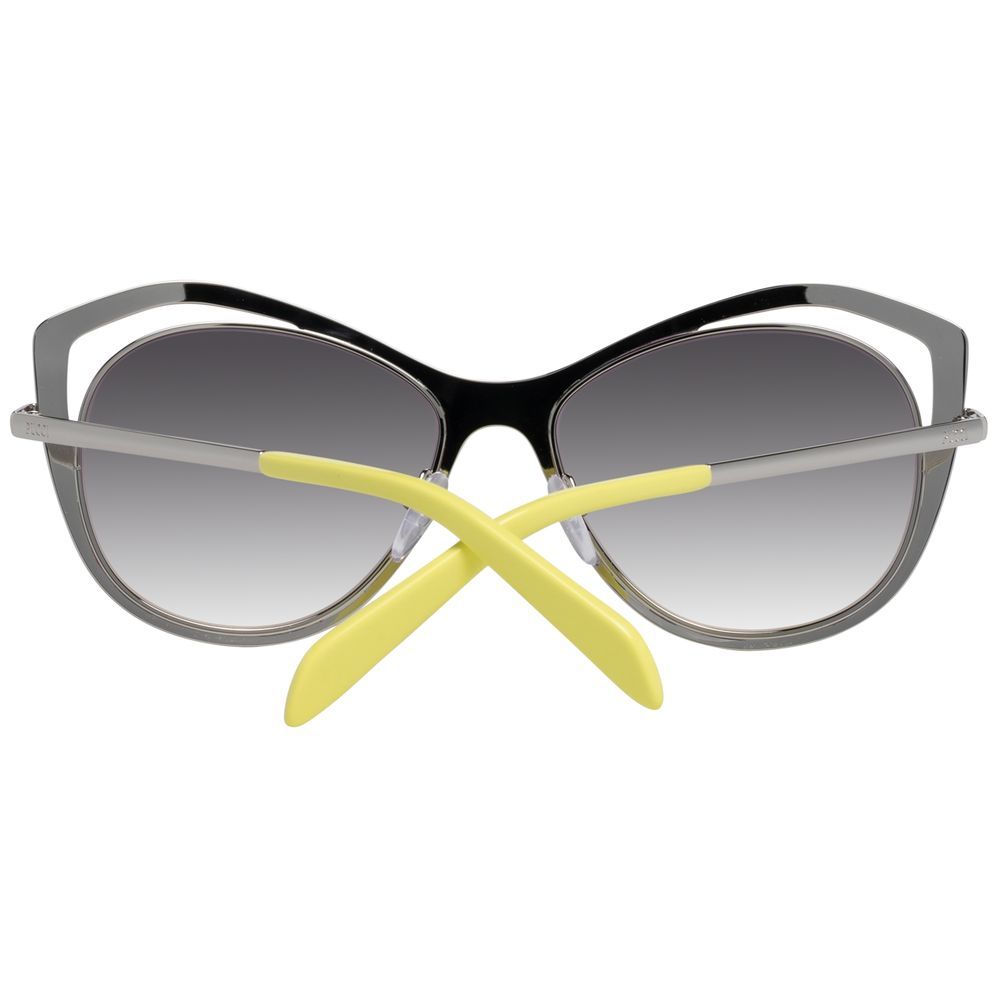 Emilio Pucci – Lilafarbene Metallsonnenbrille