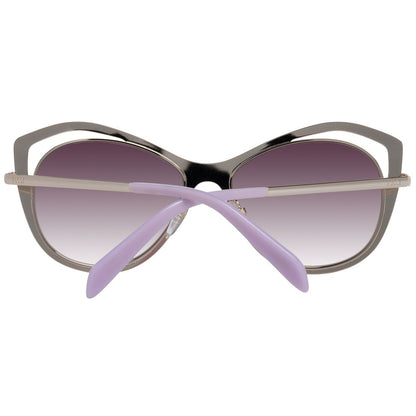 Rote Metallsonnenbrille von Emilio Pucci