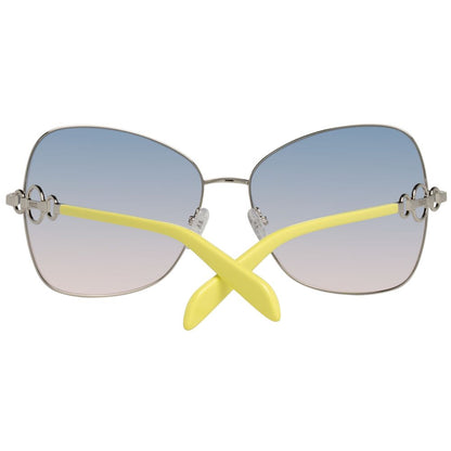 Emilio Pucci Sonnenbrille aus grauem Metall
