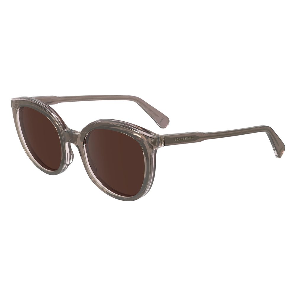Longchamp – Lilafarbene Acetat-Sonnenbrille