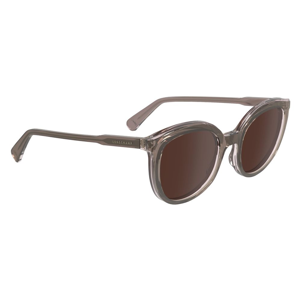 Longchamp – Lilafarbene Acetat-Sonnenbrille