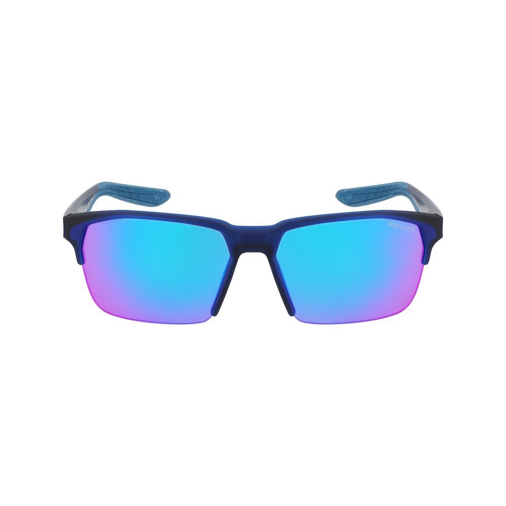 Nike – Blaue Sonnenbrille mit Spritzguss