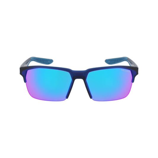 Nike – Blaue Sonnenbrille mit Spritzguss