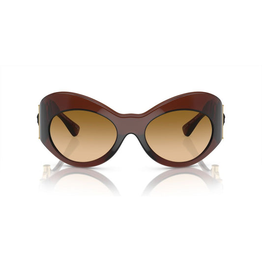 Versace – Braune Acetat-Sonnenbrille