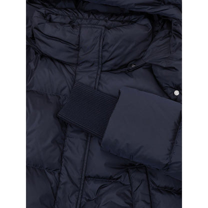 Add Blue Polyamide Jackets And Coat