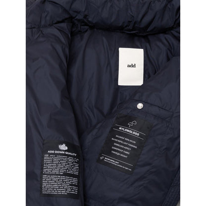 Add Blue Polyamide Jackets And Coat