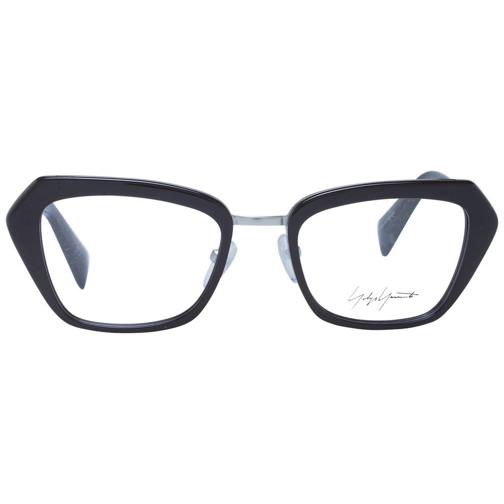 Yohji Yamamoto Schwarze Damen-Brillenfassung