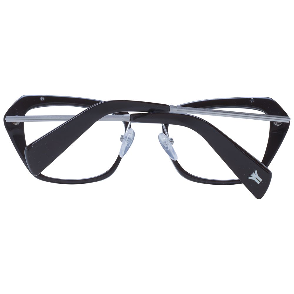 Yohji Yamamoto Schwarze Damen-Brillenfassung