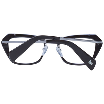 Yohji Yamamoto Schwarze Damen-Brillenfassung