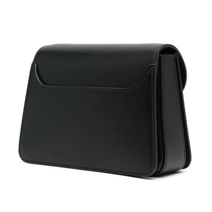 Lanvin Schwarze Lederhandtasche