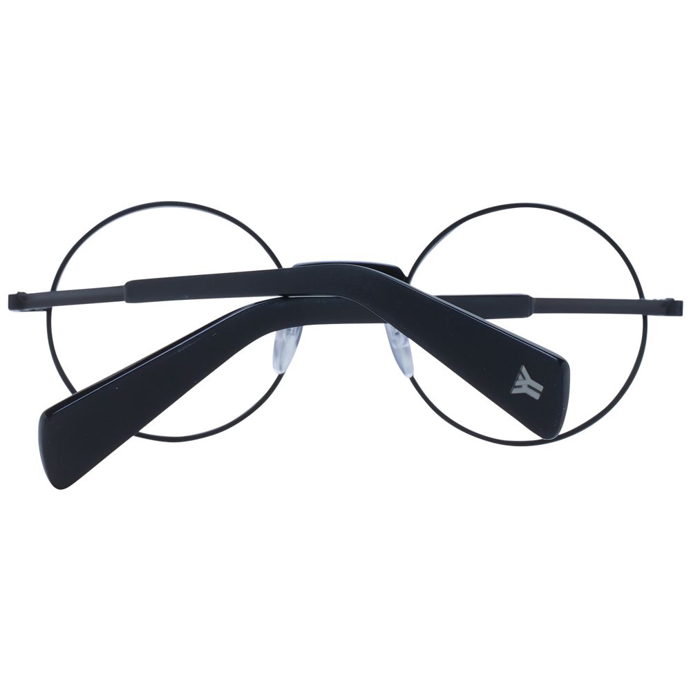 Yohji Yamamoto Schwarze Metallbrille (Gestell)
