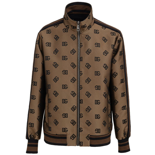 Dolce &amp; Gabbana Jacke aus Polyester in Bronze