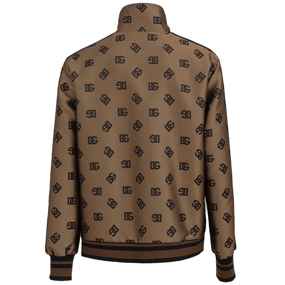 Dolce &amp; Gabbana Jacke aus Polyester in Bronze
