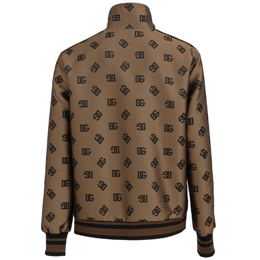 Dolce &amp; Gabbana Jacke aus Polyester in Bronze