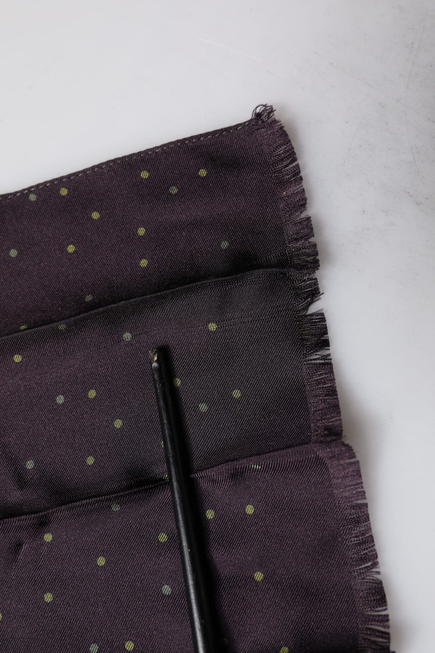 Dolce &amp; Gabbana Lila Fantasy Seiden-Halswickelschal