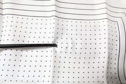 Dolce &amp; Gabbana – Quadratisches Taschentuch mit weißen Punkten