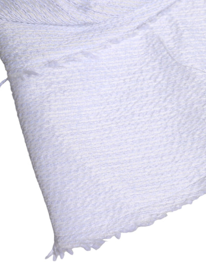 Dolce &amp; Gabbana – Weißer Fischerhut aus Polyester mit breiter Krempe