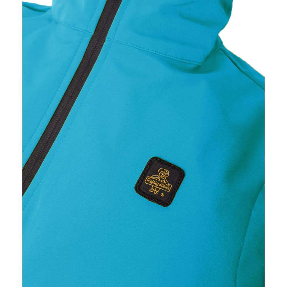 Refrigiwear Blue Polyester Men Vest