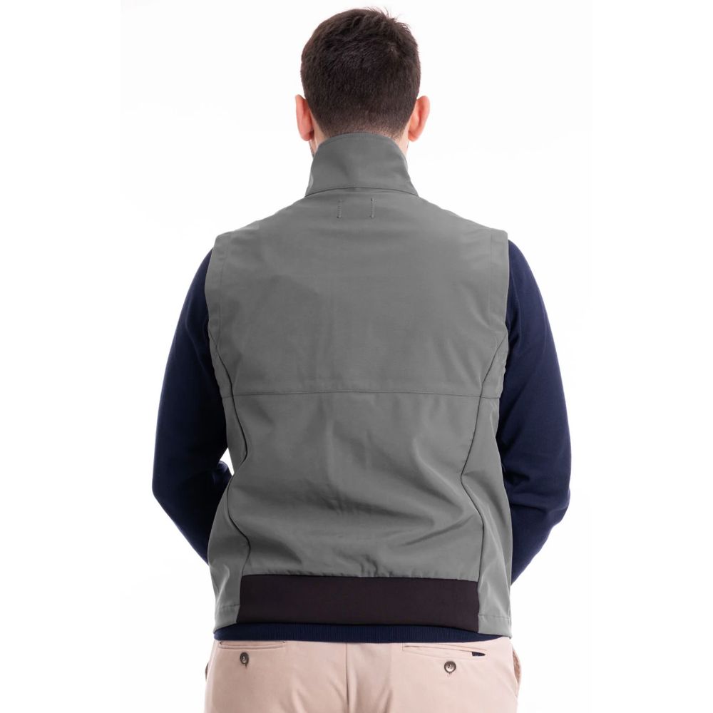 Refrigiwear Gray Polyester Men's Vest