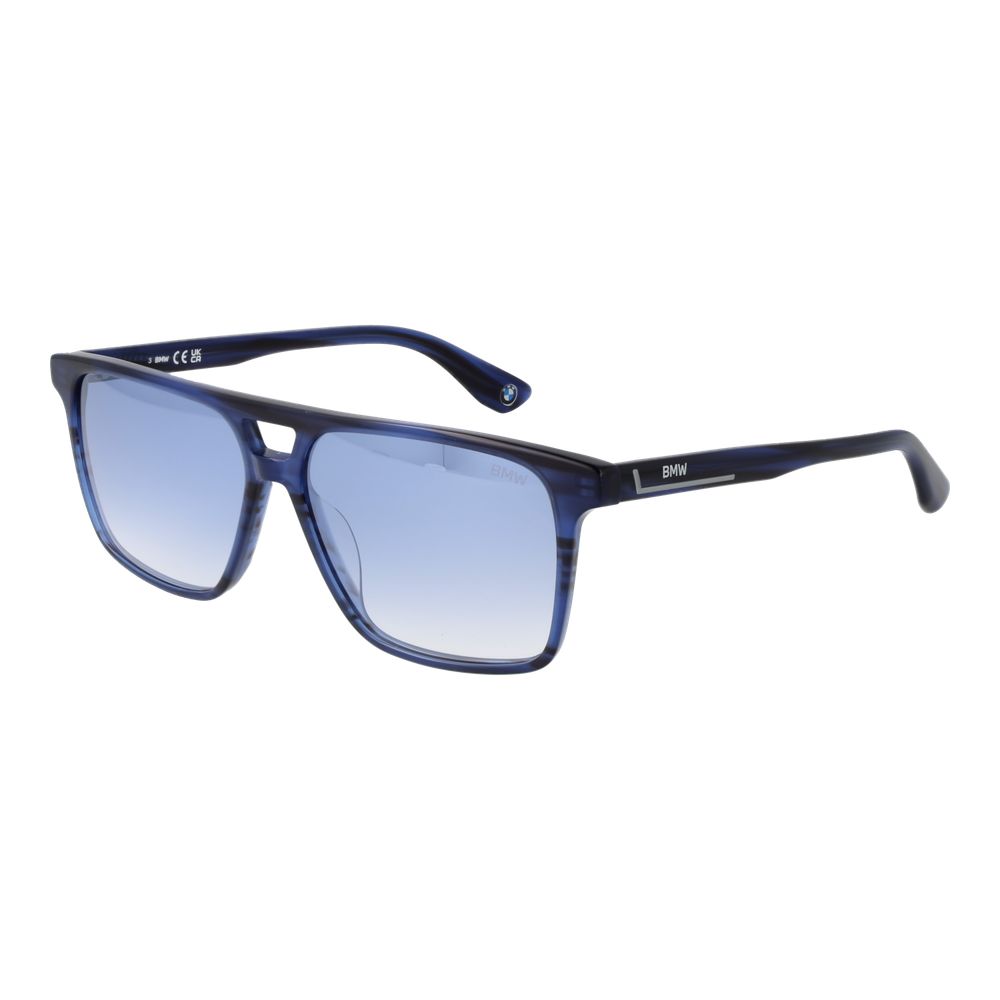 BMW Sonnenbrille aus blauem Acetat