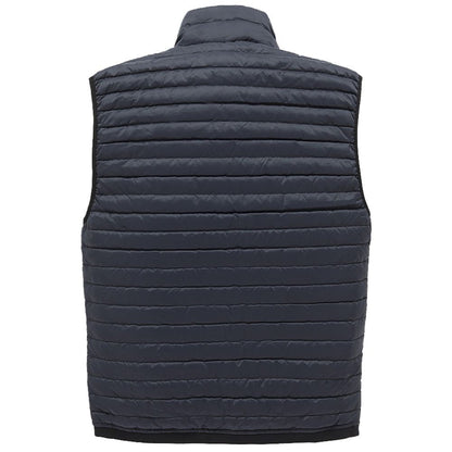 Refrigiwear Blue Nylon Men Vest with Down Padding
