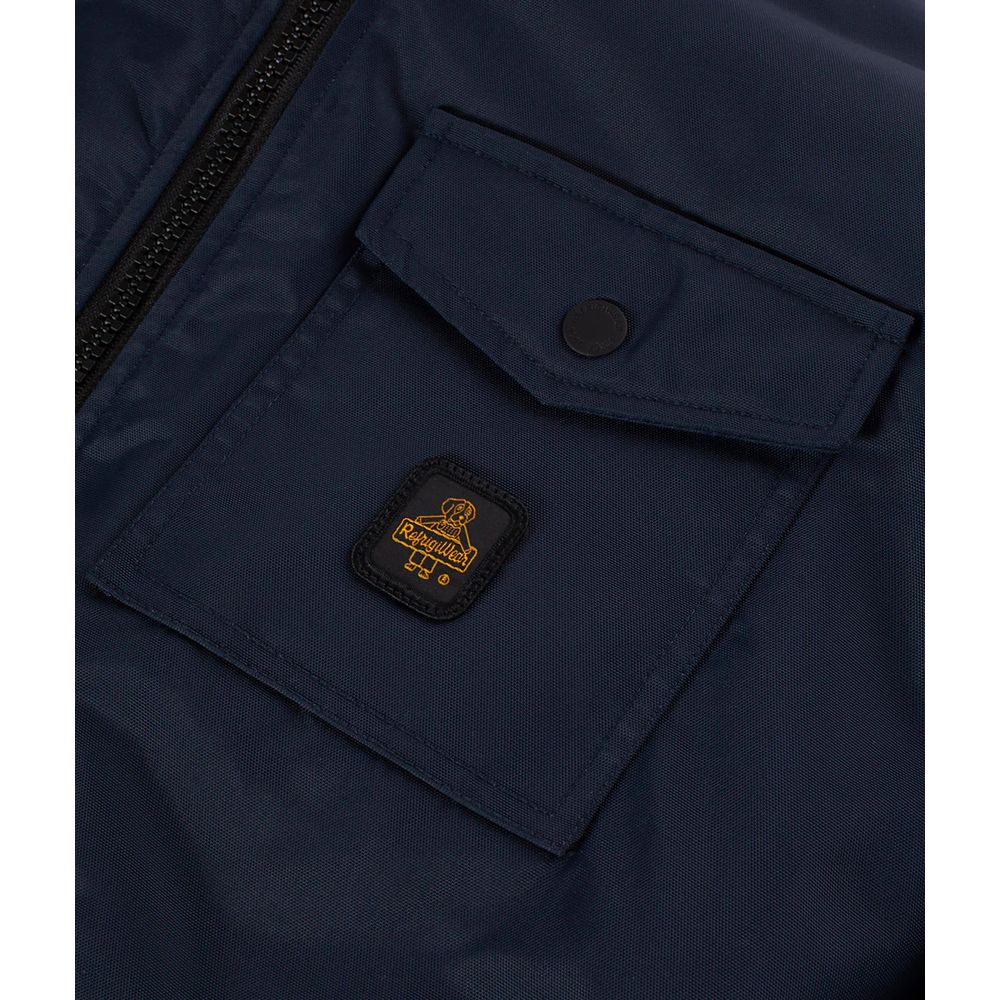 Refrigiwear Blue Polyamide Men's Jacket