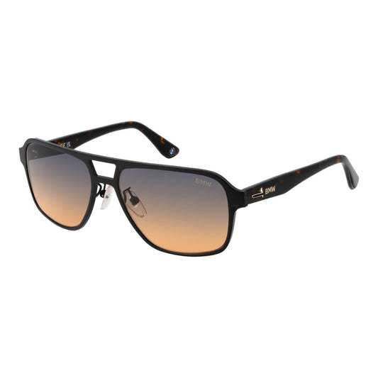BMW Sonnenbrille aus schwarzem Aluminium