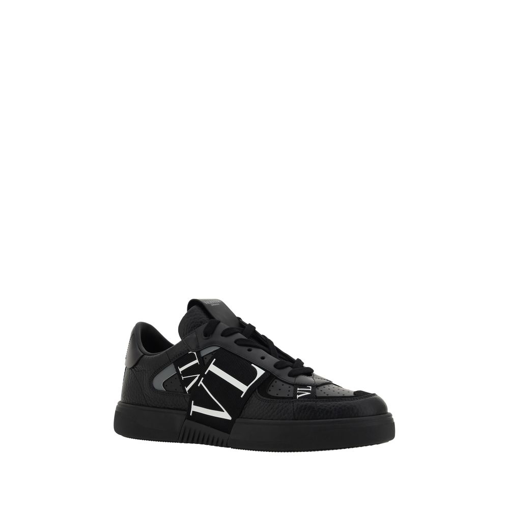 Valentino Garavani – Schwarze VL7N-Sneaker aus Leder