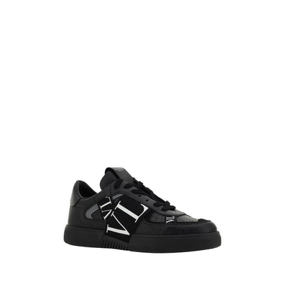 Valentino Garavani – Schwarze VL7N-Sneaker aus Leder