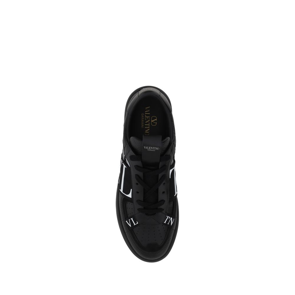 Valentino Garavani – Schwarze VL7N-Sneaker aus Leder