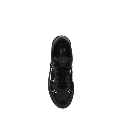 Valentino Garavani – Schwarze VL7N-Sneaker aus Leder