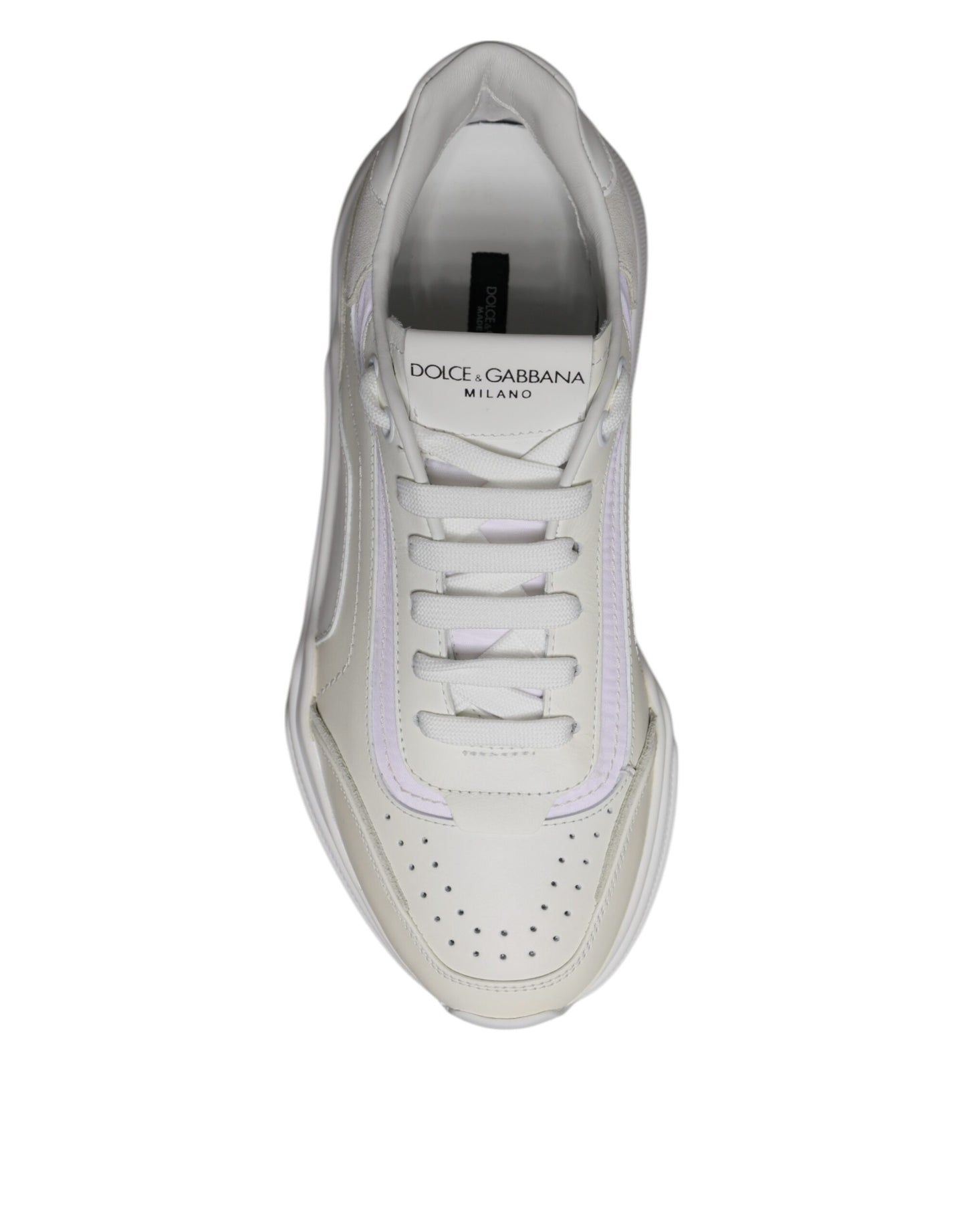 Dolce &amp; Gabbana Weiße Daymaster Low Top Sneakers Schuhe