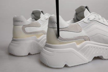 Dolce &amp; Gabbana Weiße Daymaster Low Top Sneakers Schuhe