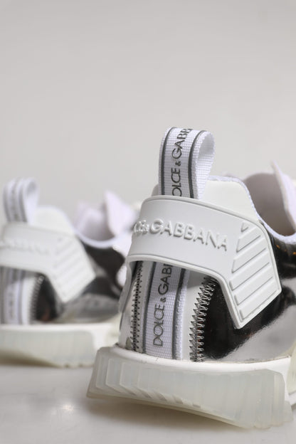 Dolce &amp; Gabbana Mehrfarbige Nylon NS1 Low Top Sneakers Schuhe