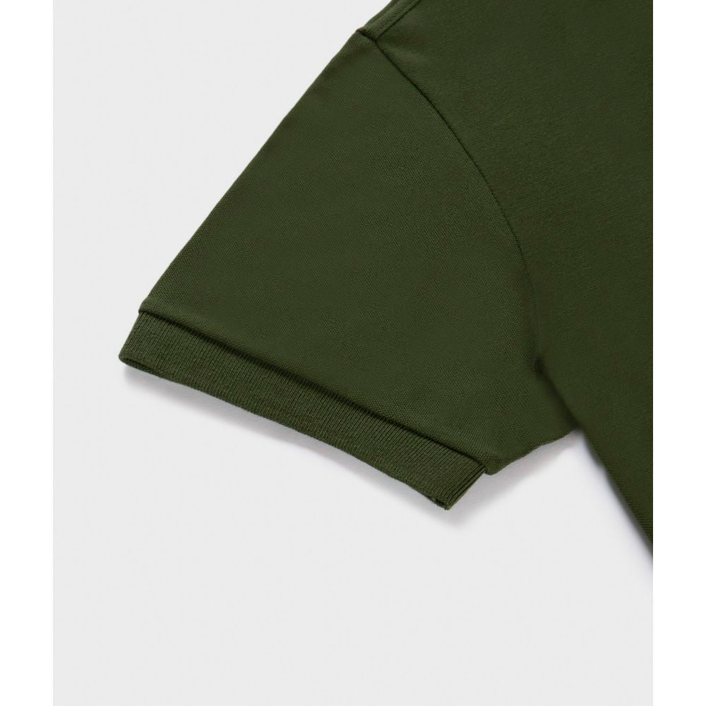 Refrigiwear Green Cotton Polo Shirt
