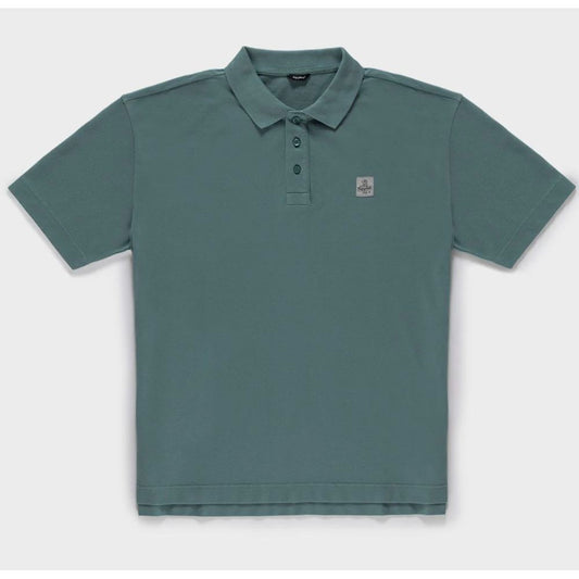 Refrigiwear Green Cotton Polo Shirt