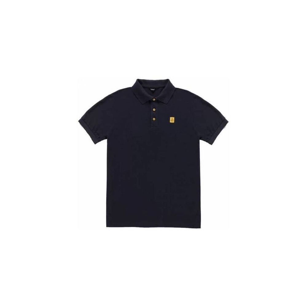 Refrigiwear Blue Cotton Polo Shirt