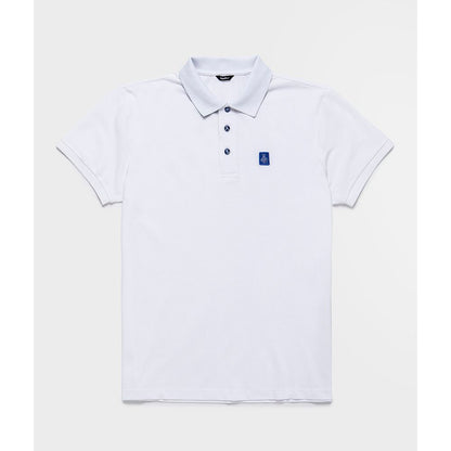 Refrigiwear White Cotton Polo Shirt