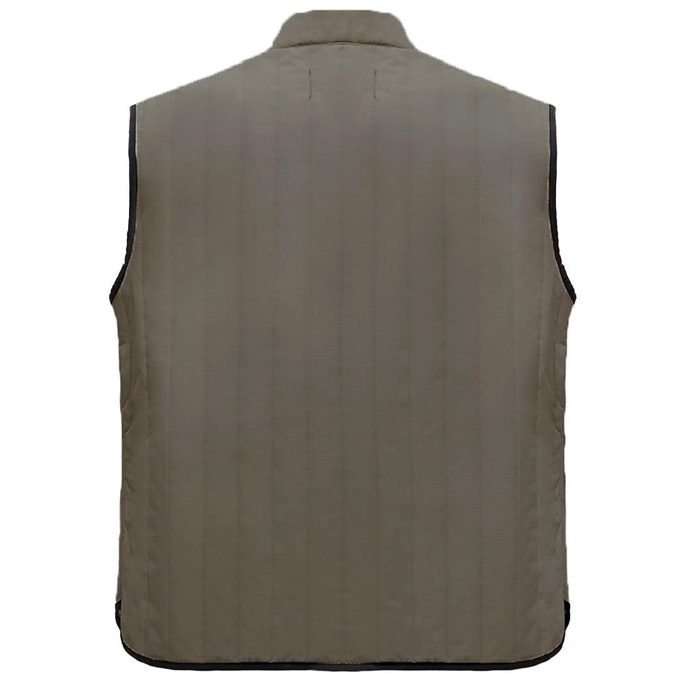 Refrigiwear Green Polyester Men Vest