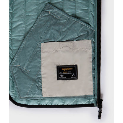 Refrigiwear Black Polyester Men's Quilted Vest