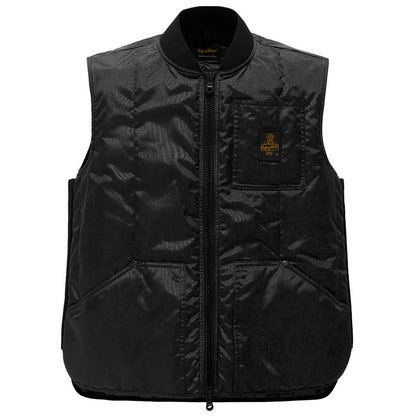 Refrigiwear Black Polyester Men Vest