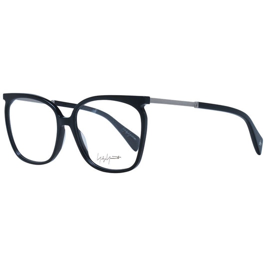 Yohji Yamamoto Schwarze Damen-Brillenfassung