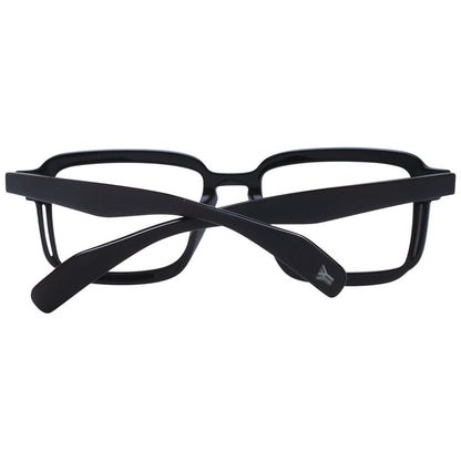 Yohji Yamamoto Schwarze Kunststoffbrille (Gestell)