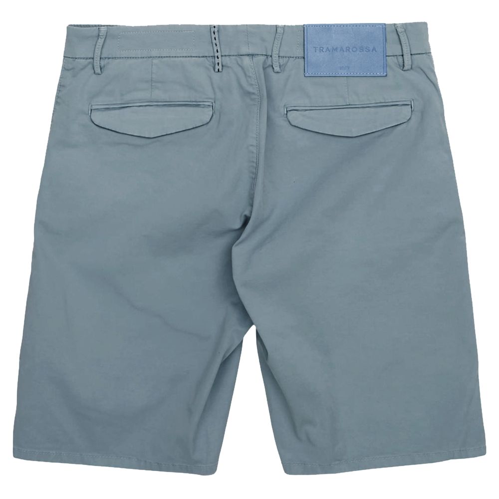 Tramarossa Hellblaue Leinenshorts für Herren