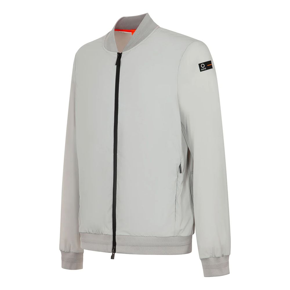 Suns Graue Nylon Herrenjacke