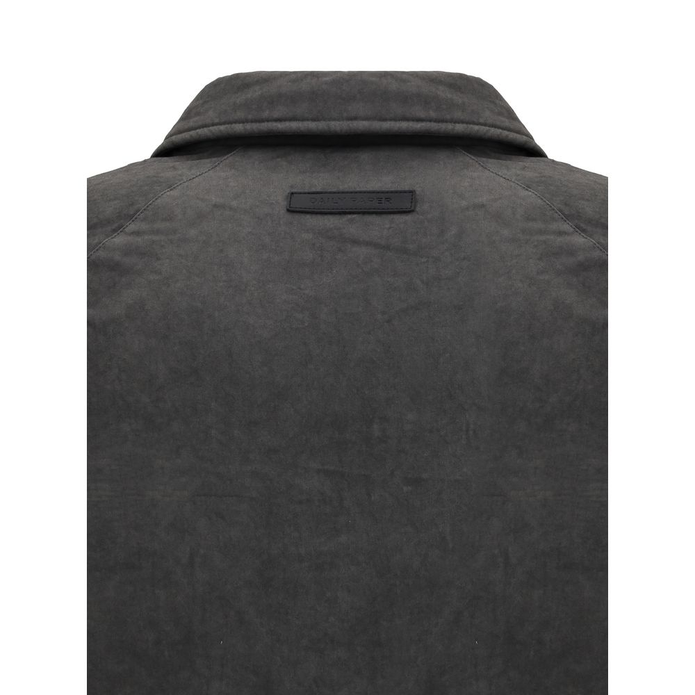 Daily Paper Graue Baumwoll-Bomberjacke