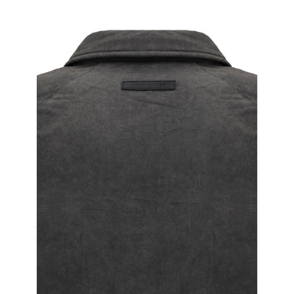 Daily Paper Graue Baumwoll-Bomberjacke